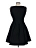 Zara Solid Black Cocktail Dress Size M - photo 2