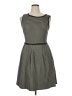 Max Studio Houndstooth Gray Casual Dress Size XL - photo 1