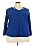 Love Scarlett Blue 3/4 Sleeve Top Size 3X - photo 1