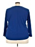Love Scarlett Blue 3/4 Sleeve Top Size 3X - photo 2