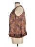 Joie 100% Silk Brown Sleeveless Silk Top Size M - photo 5