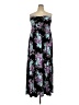 Torrid Floral Black Casual Dress Size 4X Plus (4) - photo 1