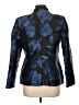 Kasper 100% Polyester Print Blue Blazer Size 10 - photo 2