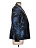 Kasper 100% Polyester Print Blue Blazer Size 10 - photo 4