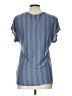 W5 Blue Short Sleeve Top Size L - photo 2