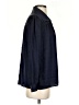 Unbranded 100% Silk Polka Dots Blue Long Sleeve Silk Top Size 2 - photo 4