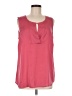CAbi 100% Polyester Pink Sleeveless Blouse Size M - photo 1