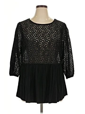 DR2 3/4 Sleeve Blouse (view 1)