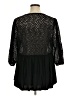 DR2 Black 3/4 Sleeve Blouse Size 1X - photo 2