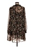 MNG 100% Polyester Brown Casual Dress Size 8 - photo 2