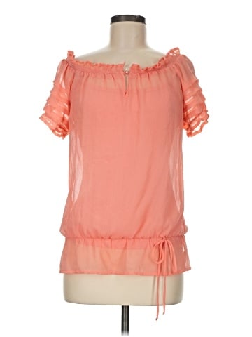 I.N. San Francisco Short Sleeve Blouse (view 1)