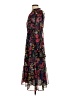 Aqua 100% Polyester Floral Black Cocktail Dress Size S - photo 5