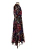 Aqua 100% Polyester Floral Black Cocktail Dress Size S - photo 4