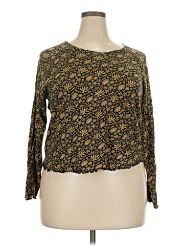 Natural Life Long Sleeve Blouse (view 1)