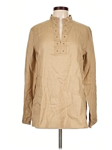 Jones New York Signature Long Sleeve Button-Down Shirt (view 1)
