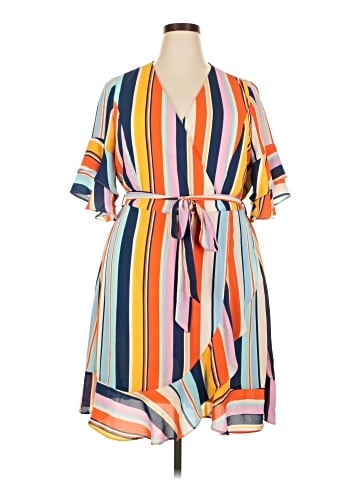 City Chic Casual Dress (view 1)