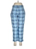 Gemilli Plaid Blue Casual Pants Size 8 - photo 2