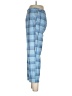 Gemilli Plaid Blue Casual Pants Size 8 - photo 5