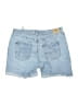 Denizen from Levi's Blue Denim Shorts Size 14 - photo 2