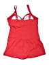 Jantzen Solid Red One Piece Swimsuit Size 14 - photo 2
