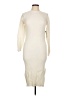 Lulus Ivory Turtleneck Sweater Size L - photo 1