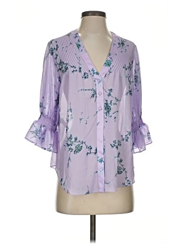 Cinq à Sept 3/4 Sleeve Blouse (view 1)