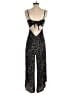 O'Neill 100% Viscose Animal Print Black Jumpsuit Size XS - photo 2