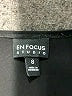 En Focus Studio Graphic Black Casual Dress Size 8 - photo 4