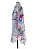 LOFT Beach Print Blue Casual Dress Size S - photo 5