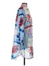 LOFT Beach Print Blue Casual Dress Size S - photo 4