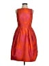 Carlisle Paisley Orange Cocktail Dress Size 2 - photo 1