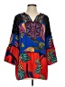 Calessa Tropical Red 3/4 Sleeve Blouse Size S - photo 1
