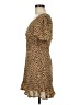 Forever 21 100% Polyester Animal Print Brown Cocktail Dress Size M - photo 5