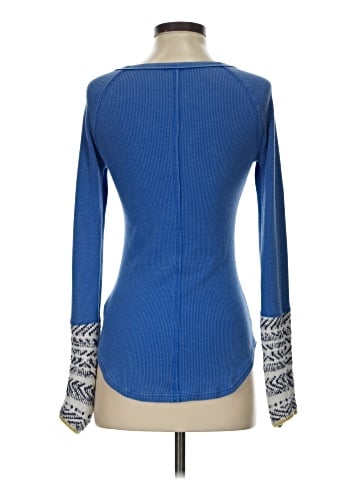 Free People Long Sleeve Henley (view 2)