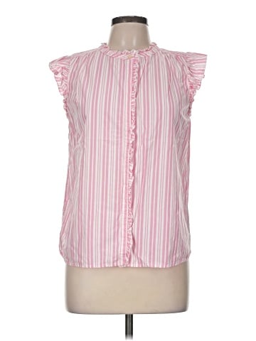 Ann Taylor LOFT Sleeveless Button-Down Shirt (view 1)