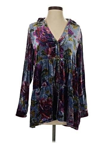 Maeve by Anthropologie Long Sleeve Blouse (view 1)