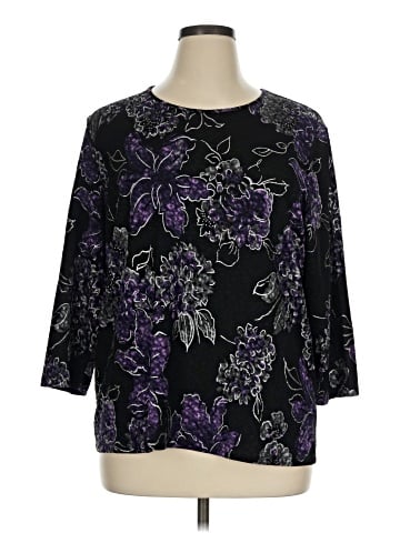 Allison Daley 3/4 Sleeve Blouse (view 1)