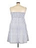 Unbranded Stripes Blue Casual Dress Size XXL - photo 2