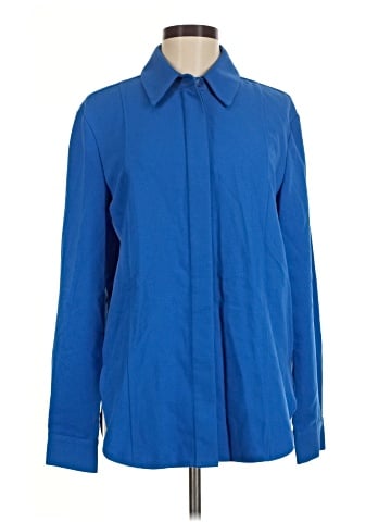Topshop Long Sleeve Blouse (view 1)