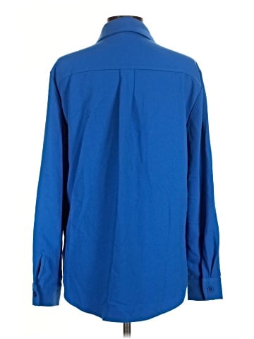Topshop Long Sleeve Blouse (view 2)