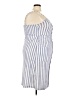 Unbranded Stripes Blue Casual Dress Size XXL - photo 4