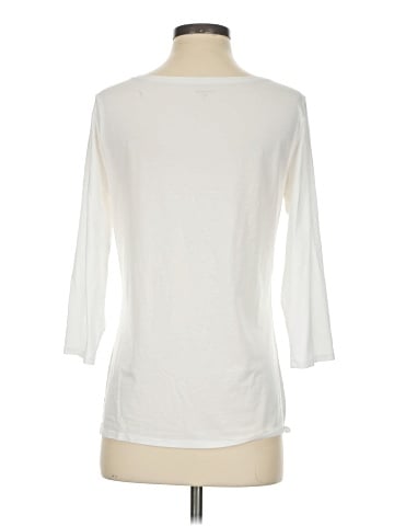 Garnet Hill 3/4 Sleeve T-Shirt (view 2)