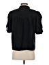 Mud Pie Black Short Sleeve Blouse Size S - photo 2