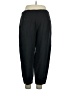 Poetry 100% Linen Solid Black Linen Pants Size 16 - photo 2