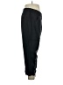 Poetry 100% Linen Solid Black Linen Pants Size 16 - photo 4