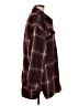 Forever 21 Plaid Burgundy Coat Size M - photo 4