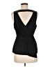 Bebe 100% Leather Black Sleeveless Blouse Size M - photo 2