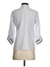 NY Collection 100% Polyester White 3/4 Sleeve Blouse Size XS (petite) - photo 2