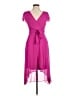 DKNY 100% Polyester Pink Cocktail Dress Size 0 - photo 1