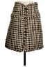 Sandro Houndstooth Tan Casual Skirt Size XS (0) - photo 1